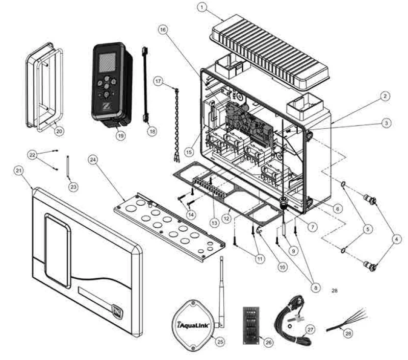 SISTEMA DE AUTOMAÇÃO DOMÓTICA AquaLink TRi - Recambios