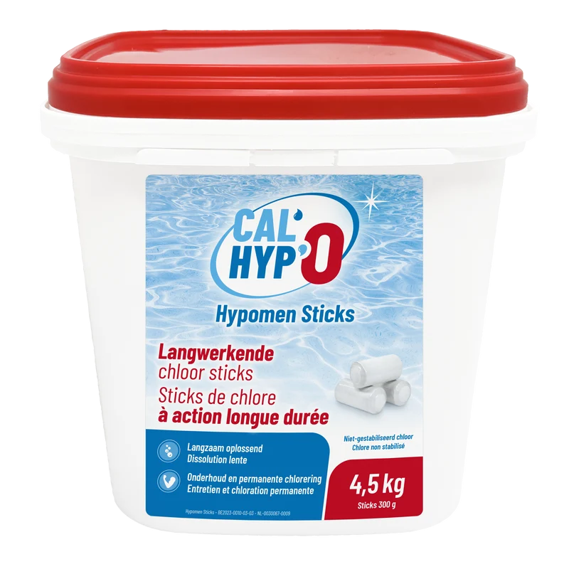 Non-Stabilized Chlorine Sticks (300g Chlorit sticks) - 4,5 kg