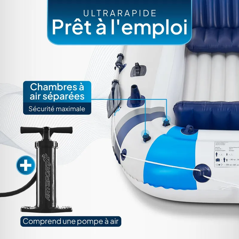 Bateau gonflable 3,22 m – avec 2 bancs