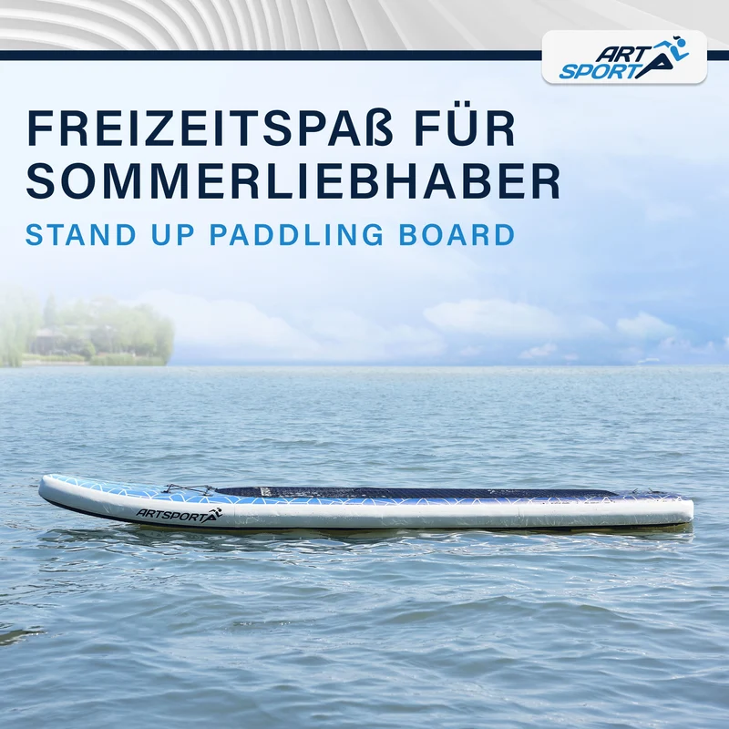 Stand up paddle gonflable – set complet avec sac et accessoires