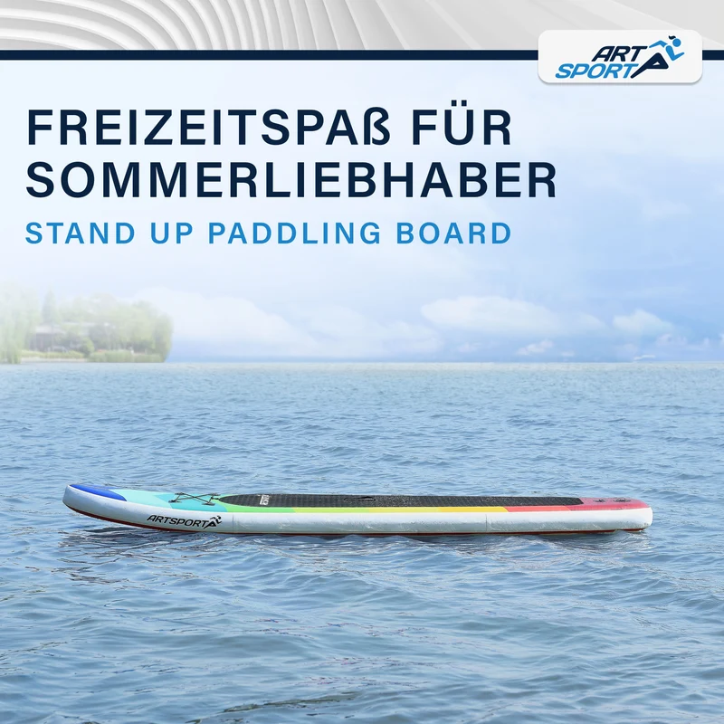 Stand up paddle gonflable – set complet avec sac et accessoires
