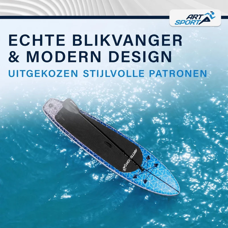 Stand up paddle gonflable – set complet avec sac et accessoires