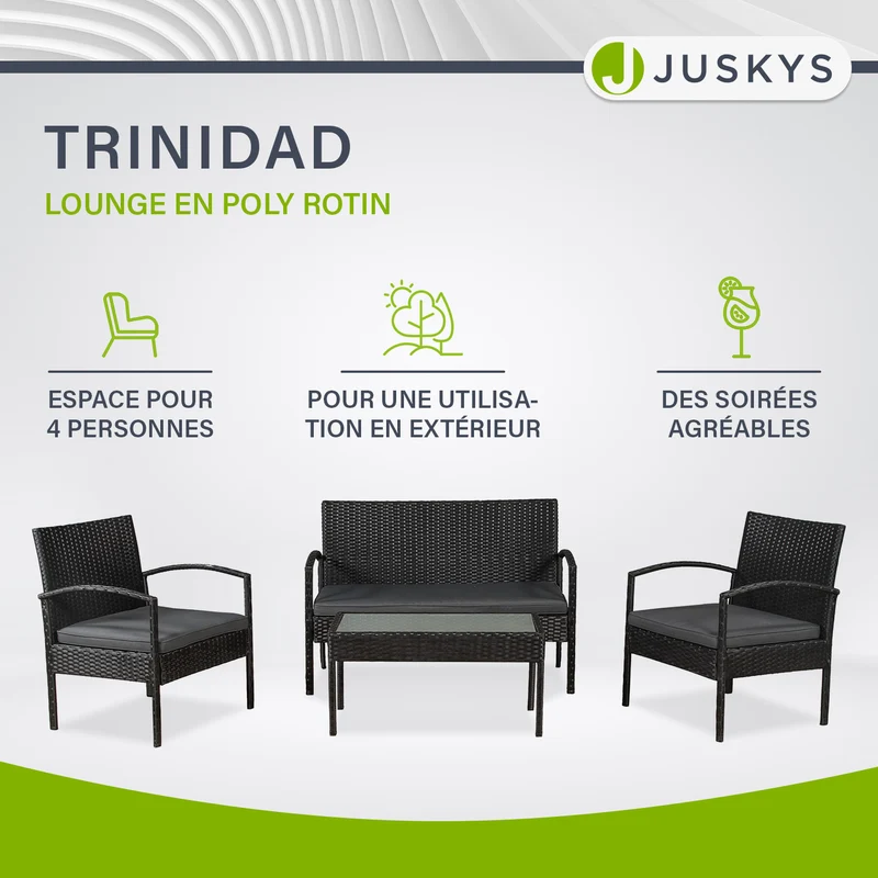 Salon de jardin Trinidad