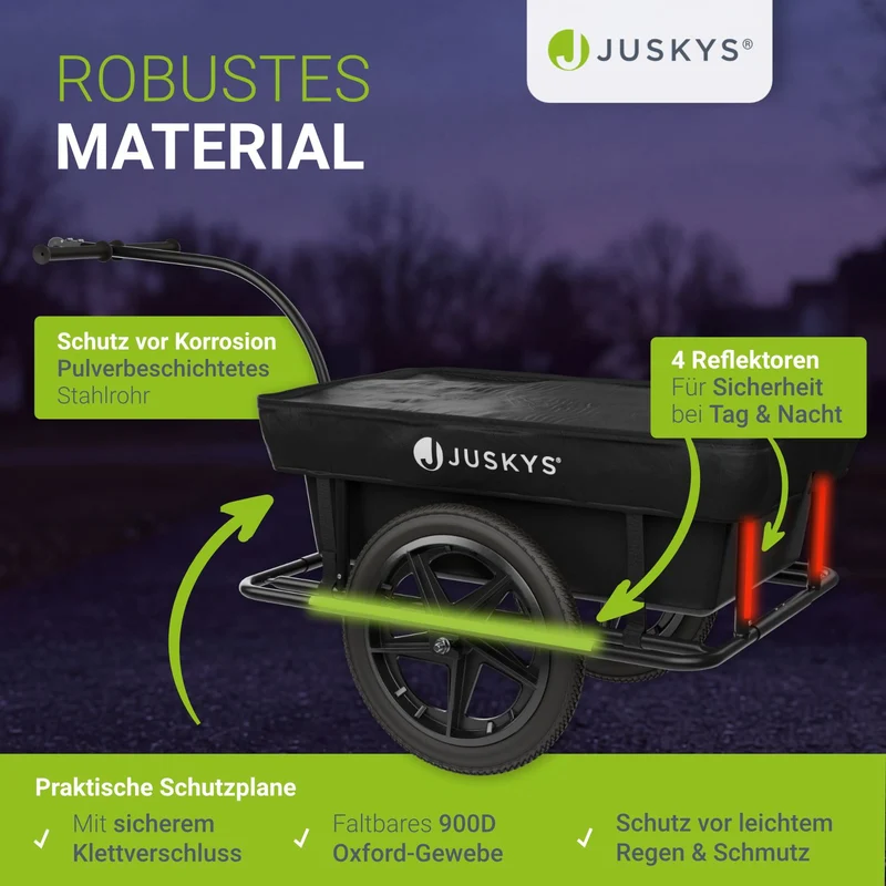 Remorque de transport / remorque à vélo 90 litres