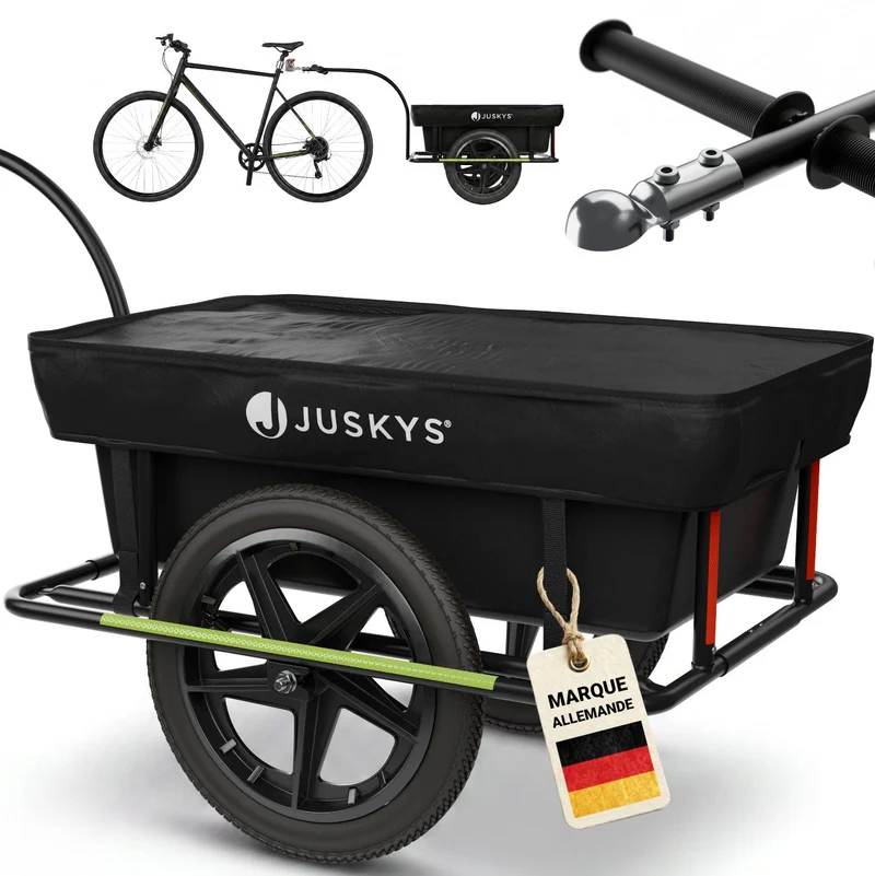 Remorque de transport / remorque à vélo 90 litres