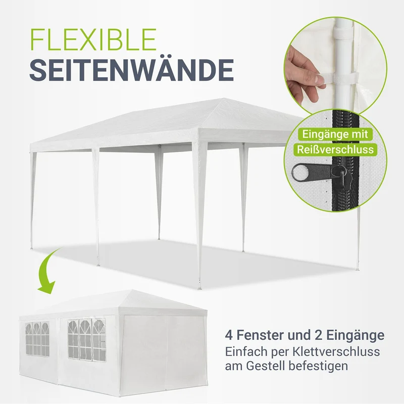 Tente de fête 3x6 m
