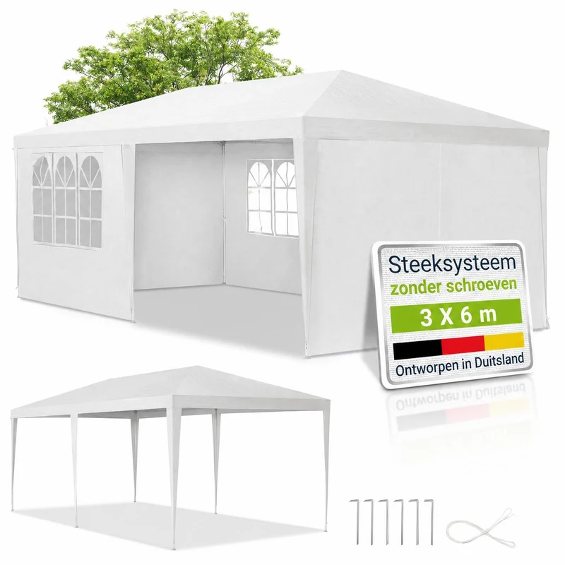 Tente de fête 3x6 m