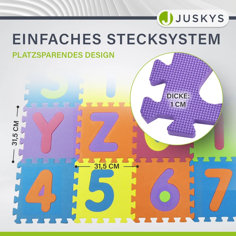Tapis puzzle pour bébés et enfants