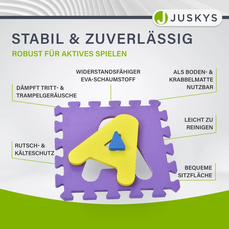 Tapis puzzle pour bébés et enfants