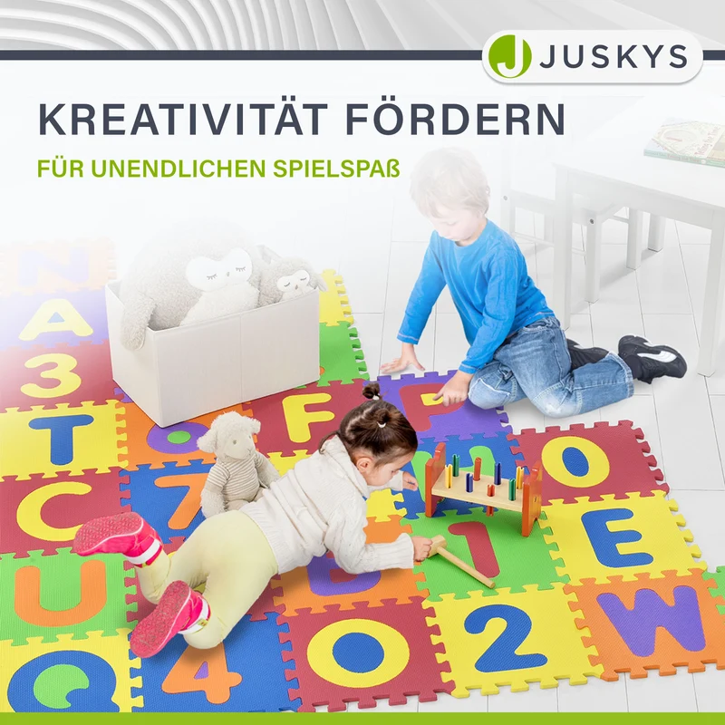 Tapis puzzle pour bébés et enfants