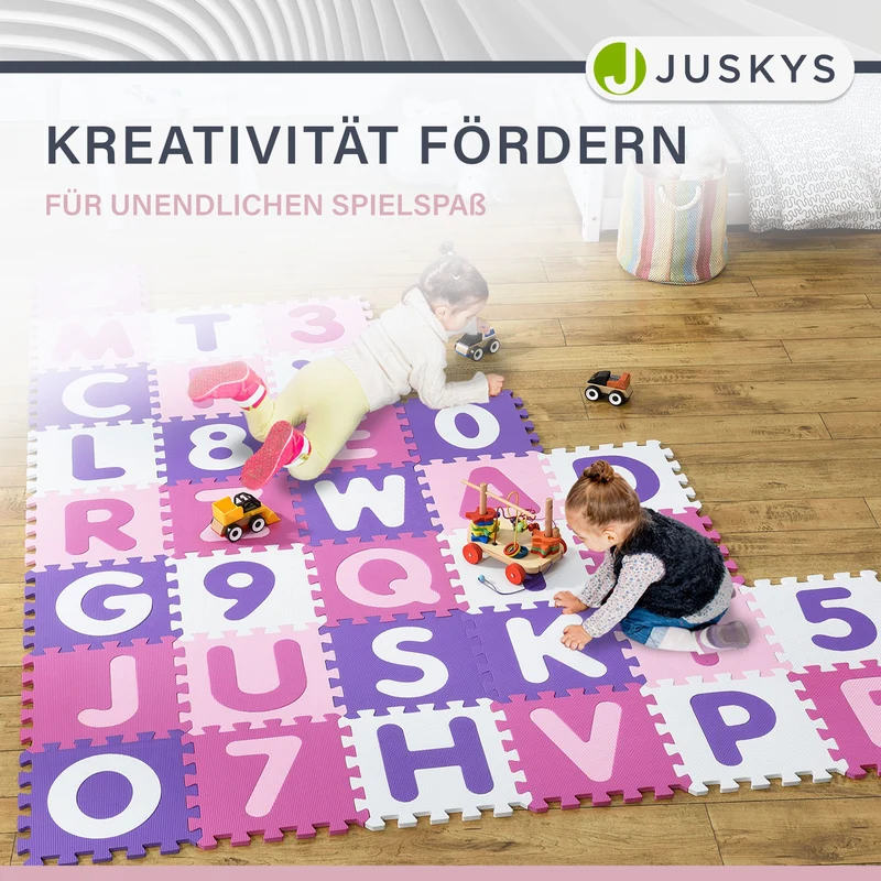 Tapis puzzle pour bébés et enfants