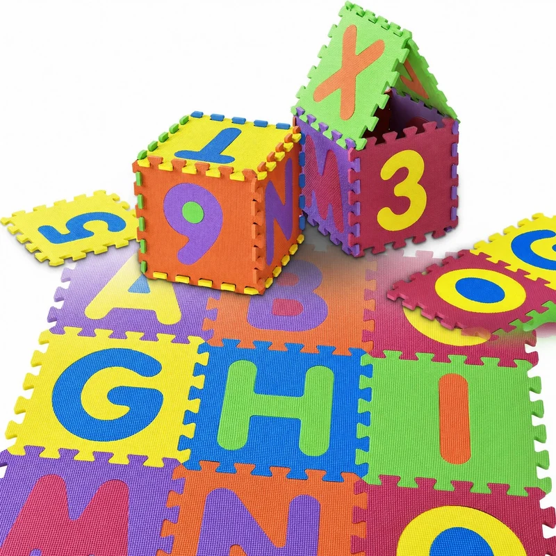 Tapis puzzle pour bébés et enfants
