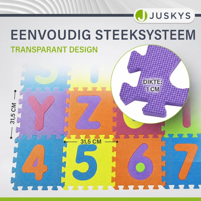 Tapis puzzle pour bébés et enfants