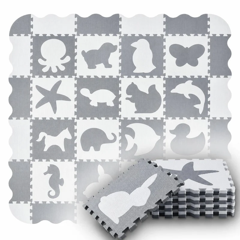 Tapis puzzle pour bébés et enfants