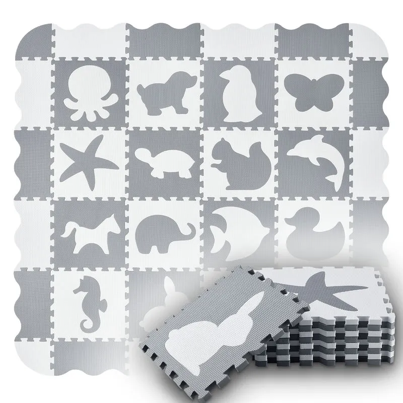 Tapis puzzle pour bébés et enfants