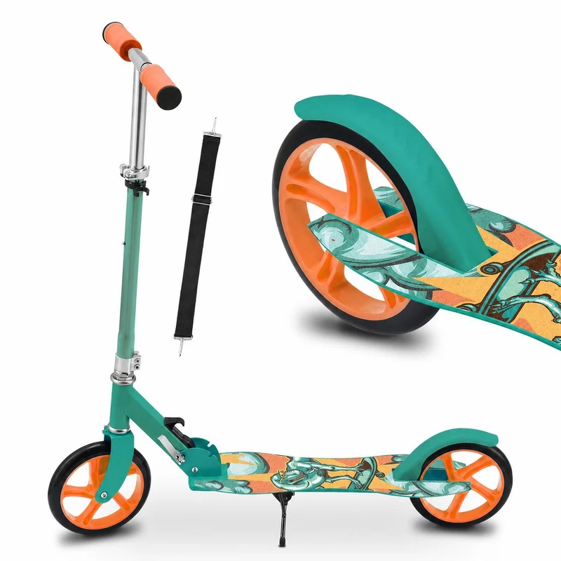 Trottinette enfant dès 3 ans – roues XXL et frein