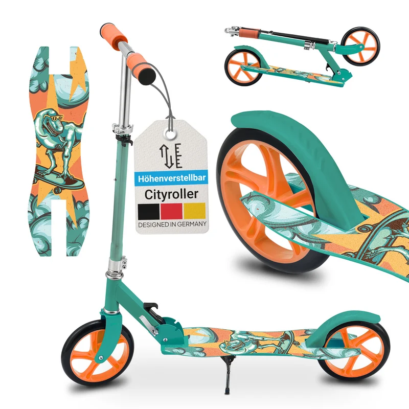 Trottinette enfant dès 3 ans – roues XXL et frein