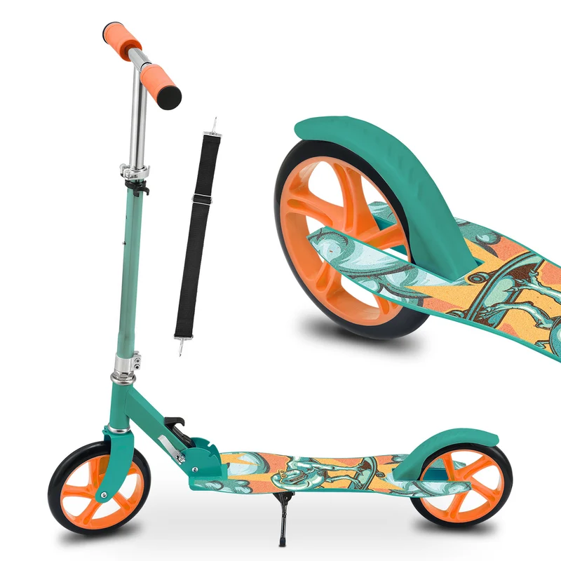 Trottinette enfant dès 3 ans – roues XXL et frein