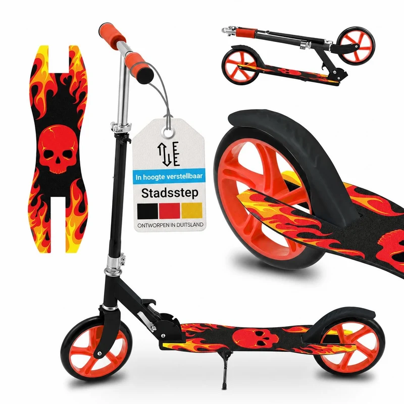 Trottinette enfant dès 3 ans – roues XXL et frein