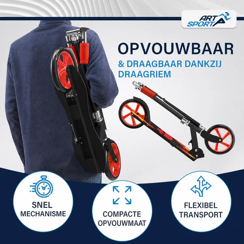 Trottinette enfant dès 3 ans – roues XXL et frein