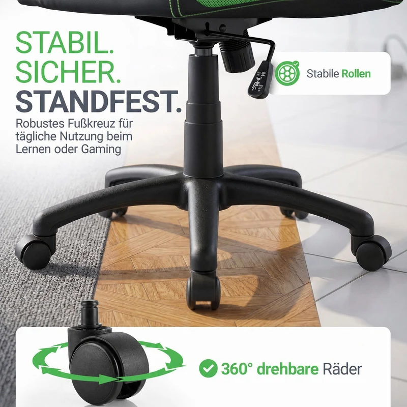 Chaise de bureau Racing Montreal – jusqu'à 120 kg