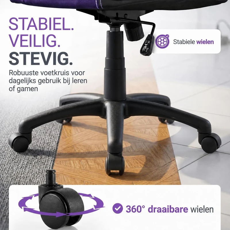 Chaise de bureau Racing Montreal – jusqu'à 120 kg