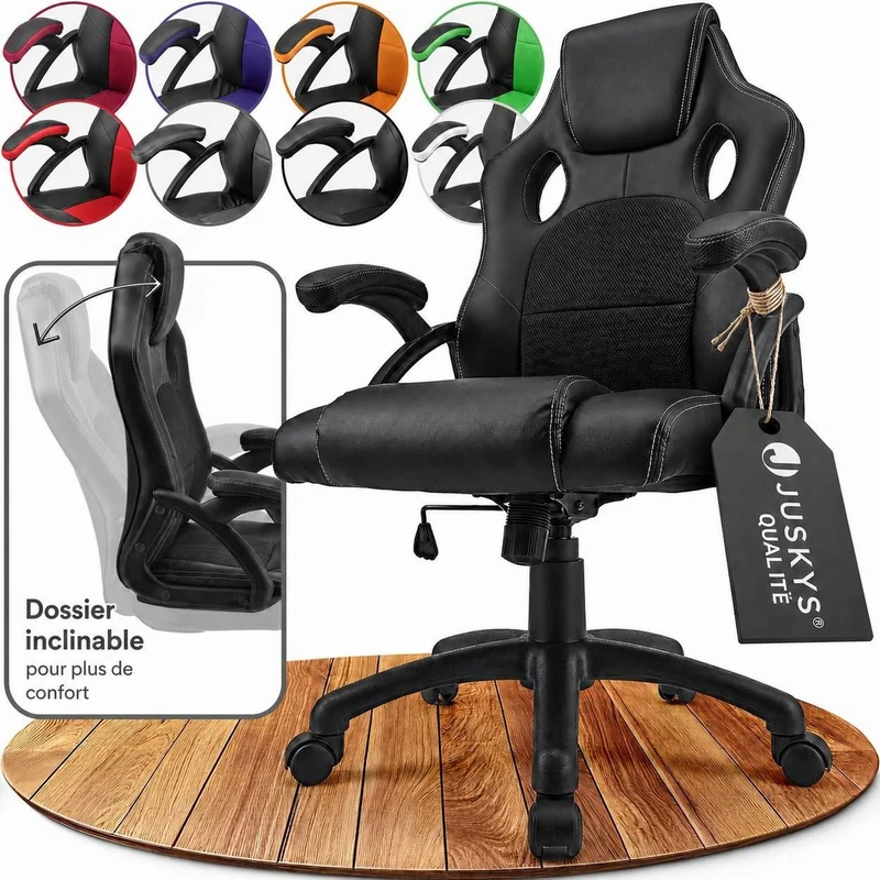 Chaise de bureau Racing Montreal – jusqu'à 120 kg