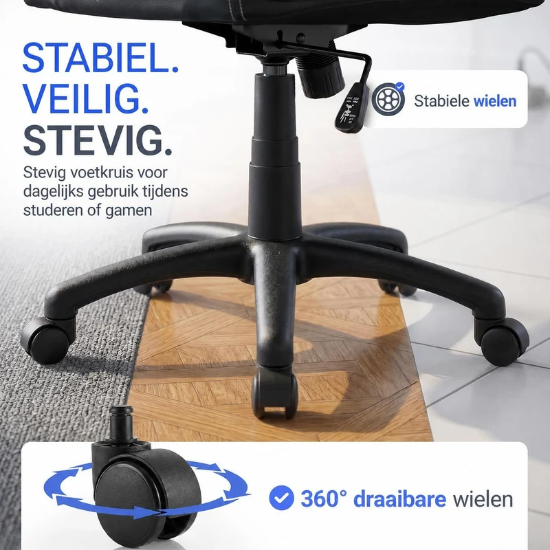 Chaise de bureau Racing Montreal – jusqu'à 120 kg