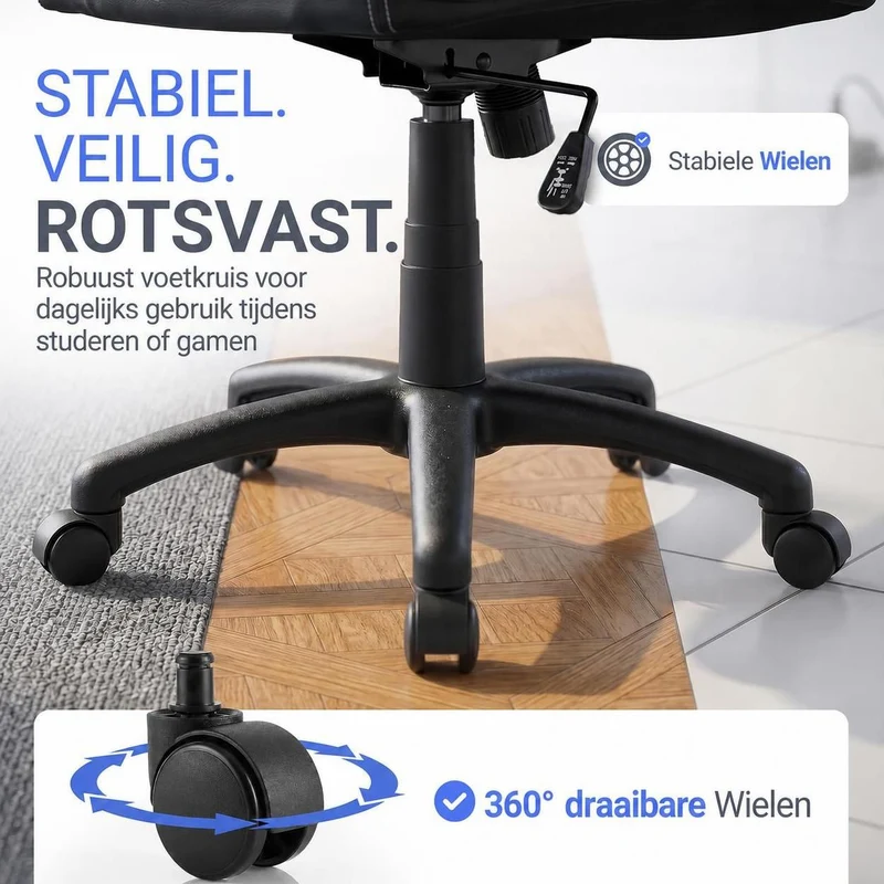 Chaise de bureau Racing Montreal – jusqu'à 120 kg