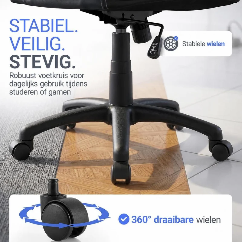 Chaise de bureau Racing Montreal – jusqu'à 120 kg