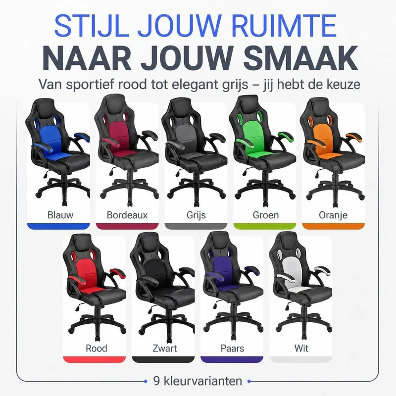 Chaise de bureau Racing Montreal – jusqu'à 120 kg
