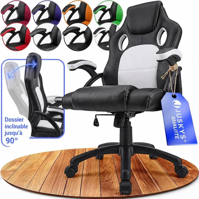 Chaise de bureau Racing Montreal – jusqu'à 120 kg