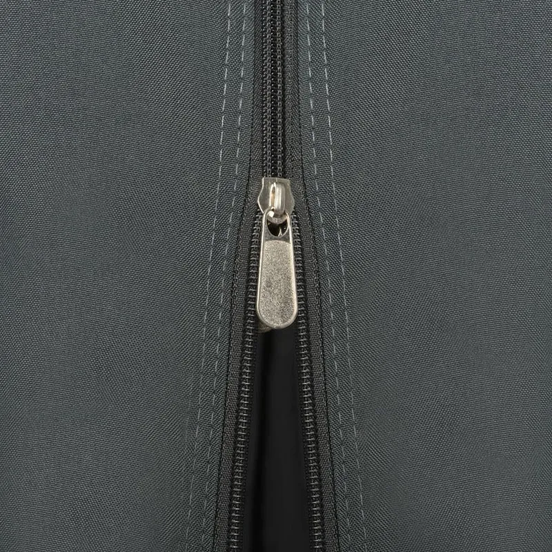 Prieel Met Gordijn 4X3X2,6 Cm Aluminium Zwart
