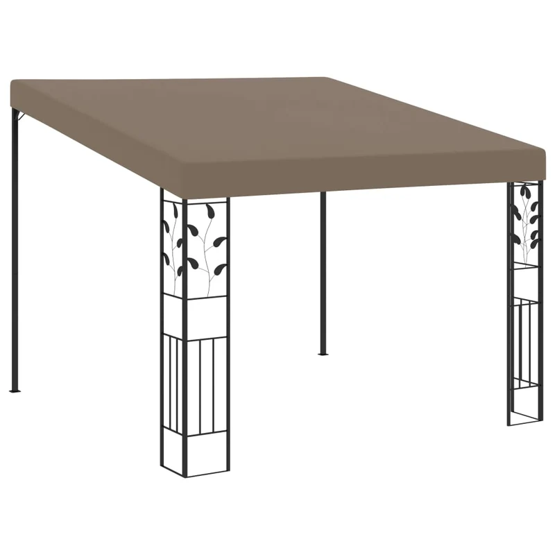 Wandprieel 3X3X2,5 M Taupe