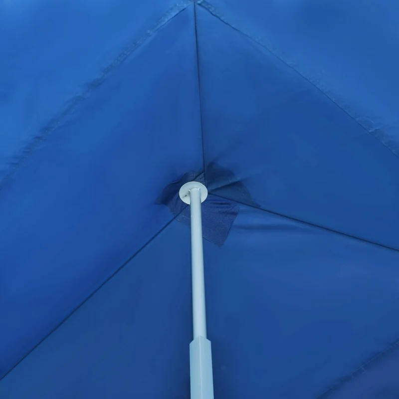 Vouwtent Pop-Up Met 5 Zijwanden 3X9 M Blauw