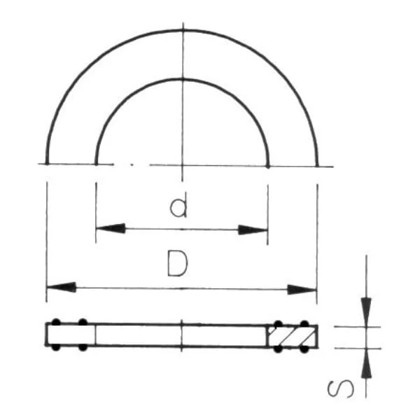 Bague d’étanchéité profilée ½"-1"