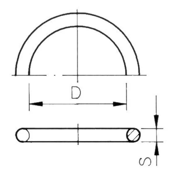 Joint Torique EPDM pour Raccord 3/3 Moulé par Injection – Joint d’Étanchéité