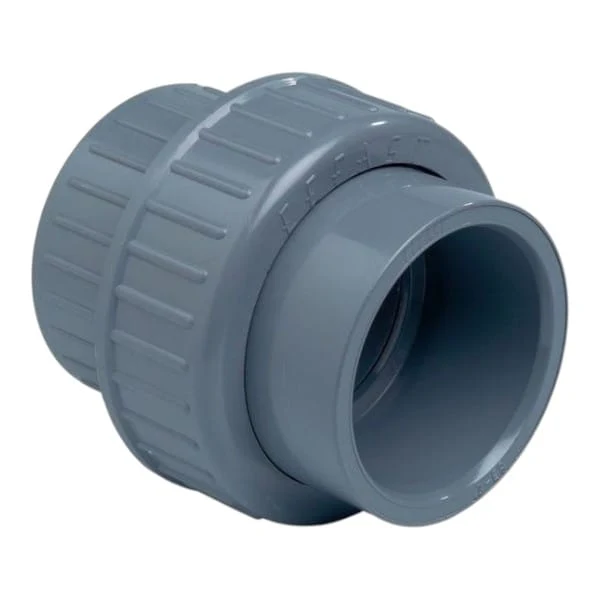 Raccord 3/3 PVC à Coller avec Joint Torique – Dimension Impériale – Union Colle × Colle
