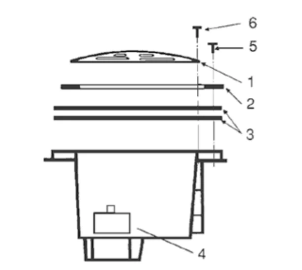 RALO DE FUNDO HAYWARD HAY-250-0074/1514 - recambios