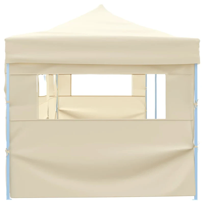 Vouwtent Pop-Up Met 5 Zijwanden 3X9 M Crème