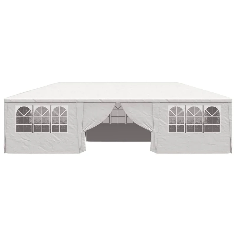 Partytent Met Zijwanden Professioneel 90 G/M² 4X9 M Wit