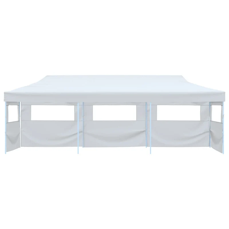 Partytent Pop-Up Met 5 Zijwanden 3X9 M Wit