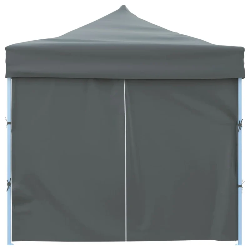 Vouwtent Pop-Up Met 8 Zijwanden 870X291X315 Cm Antraciet