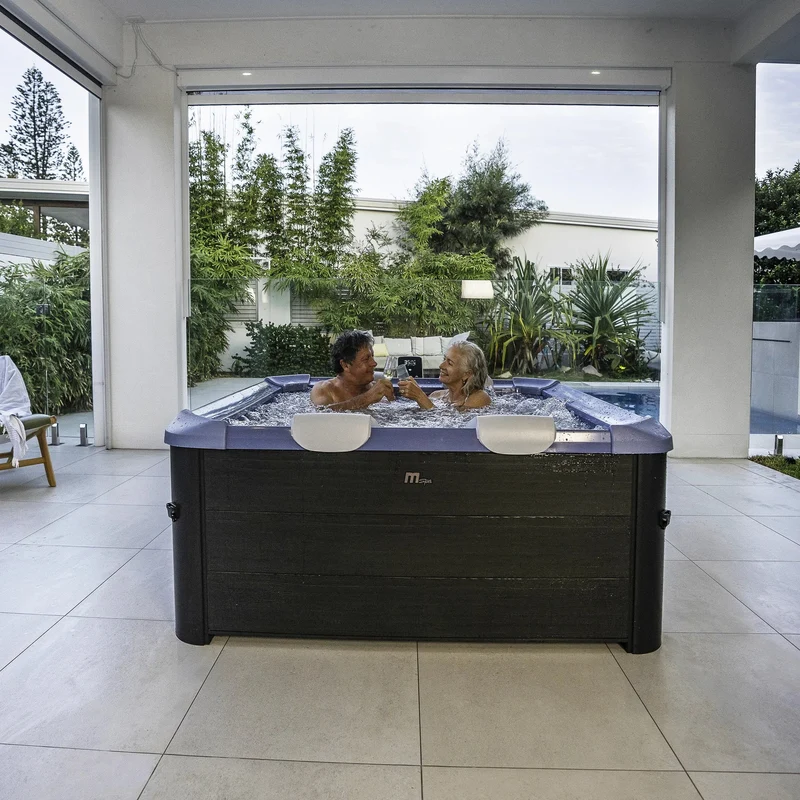 Mspa - Spa rígido cuadrado Sapphire 4-6 personas