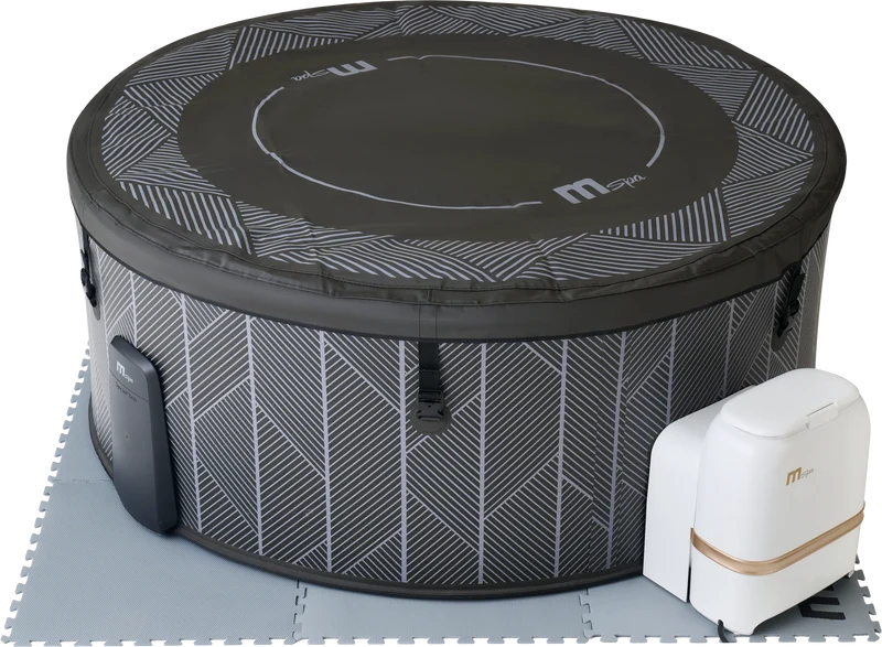 MSpa - Spa Semirrígido Redondo Mono Nox Eco 6 Personas