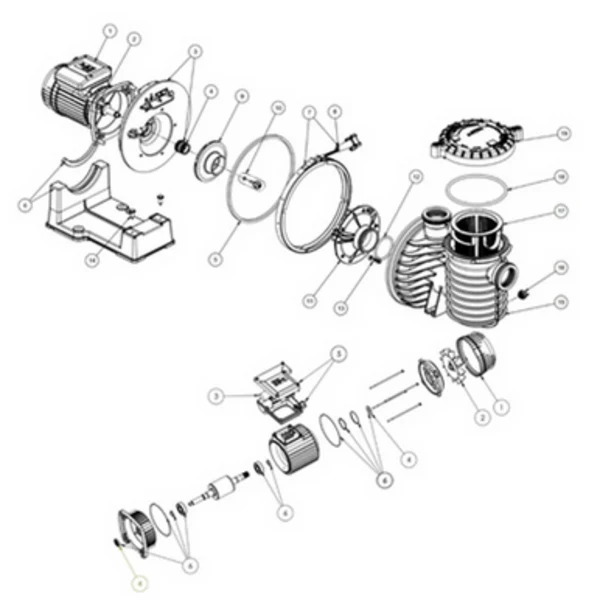 Pompe de filtration - 5P6R - STA-RITE
