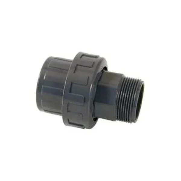 Cepex Aqualink Raccord-Union 3/3 PVC à Coller x Filet Mâle BSP – Raccord PVC Pression