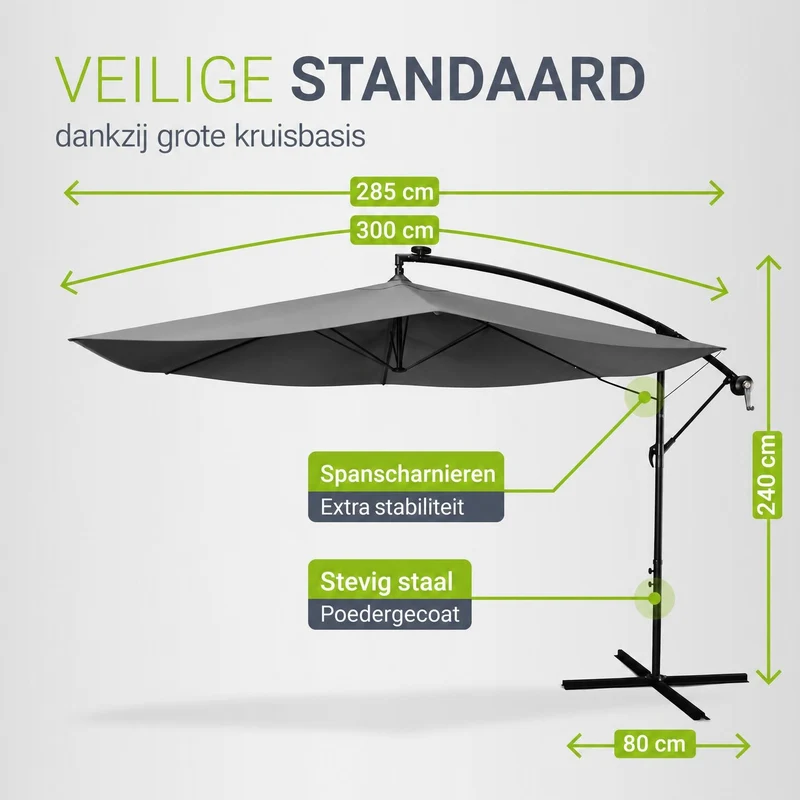 Parasol suspendu Brésil