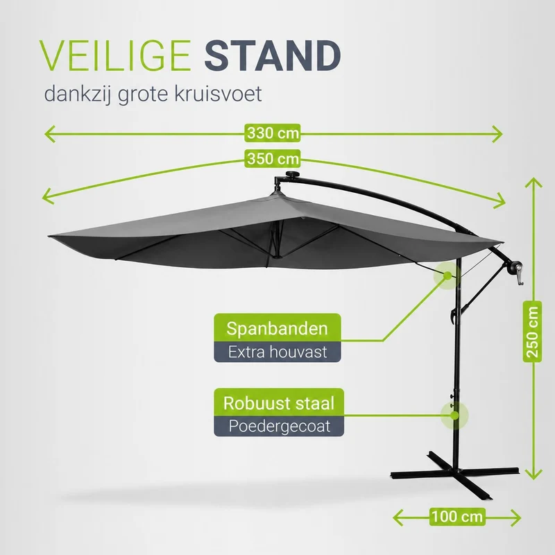 Parasol suspendu Brésil