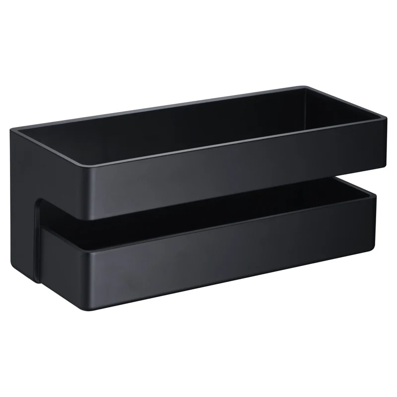 Imex - Jabonera frontal negro mate